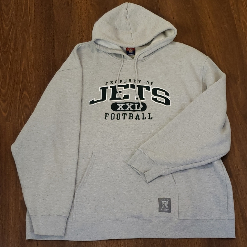 Reebok NFL Gridiron Classic Jets hoodie Sz 2XL